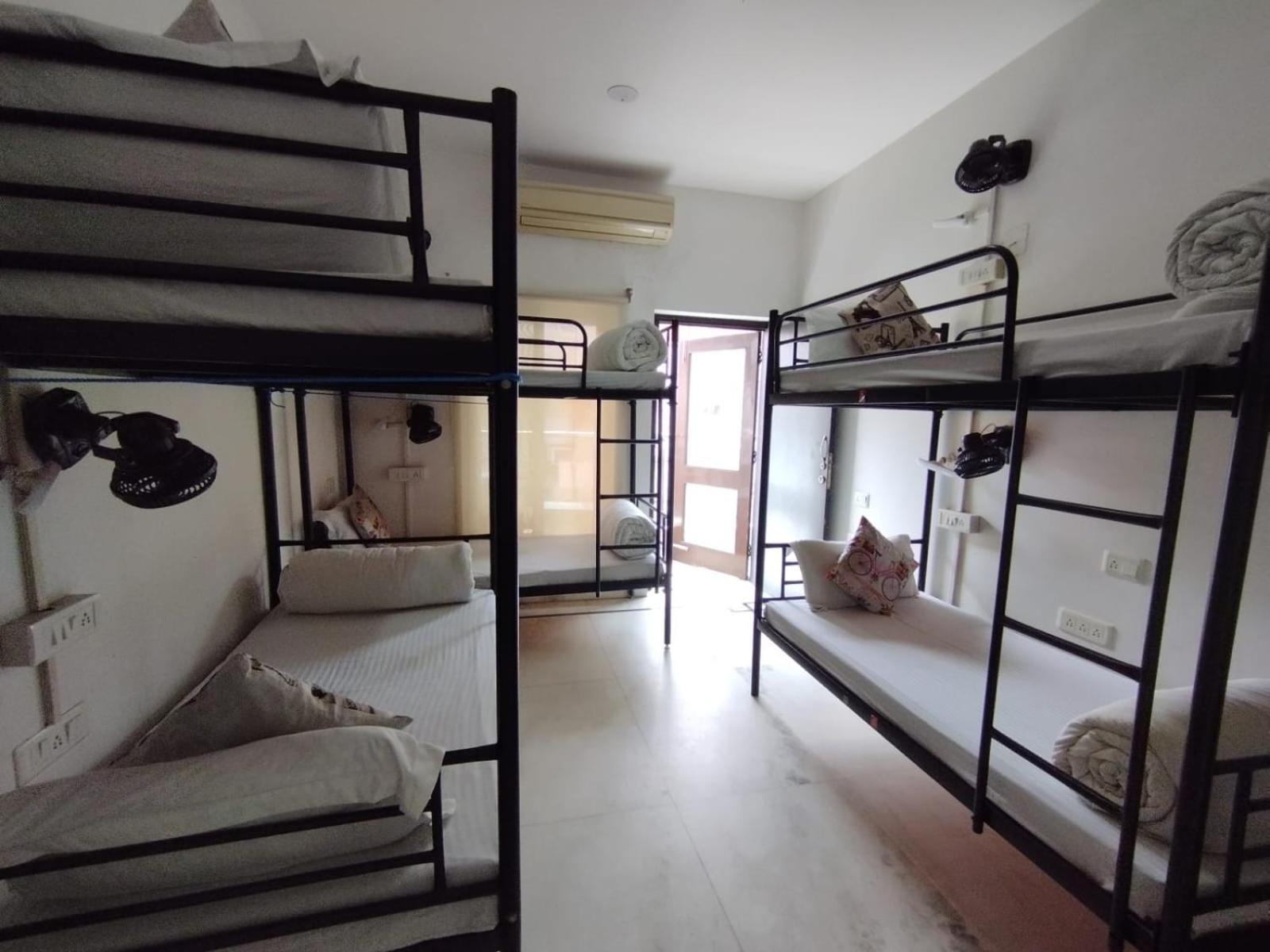 A Sleepy Fox Hostel New Delhi Buitenkant foto